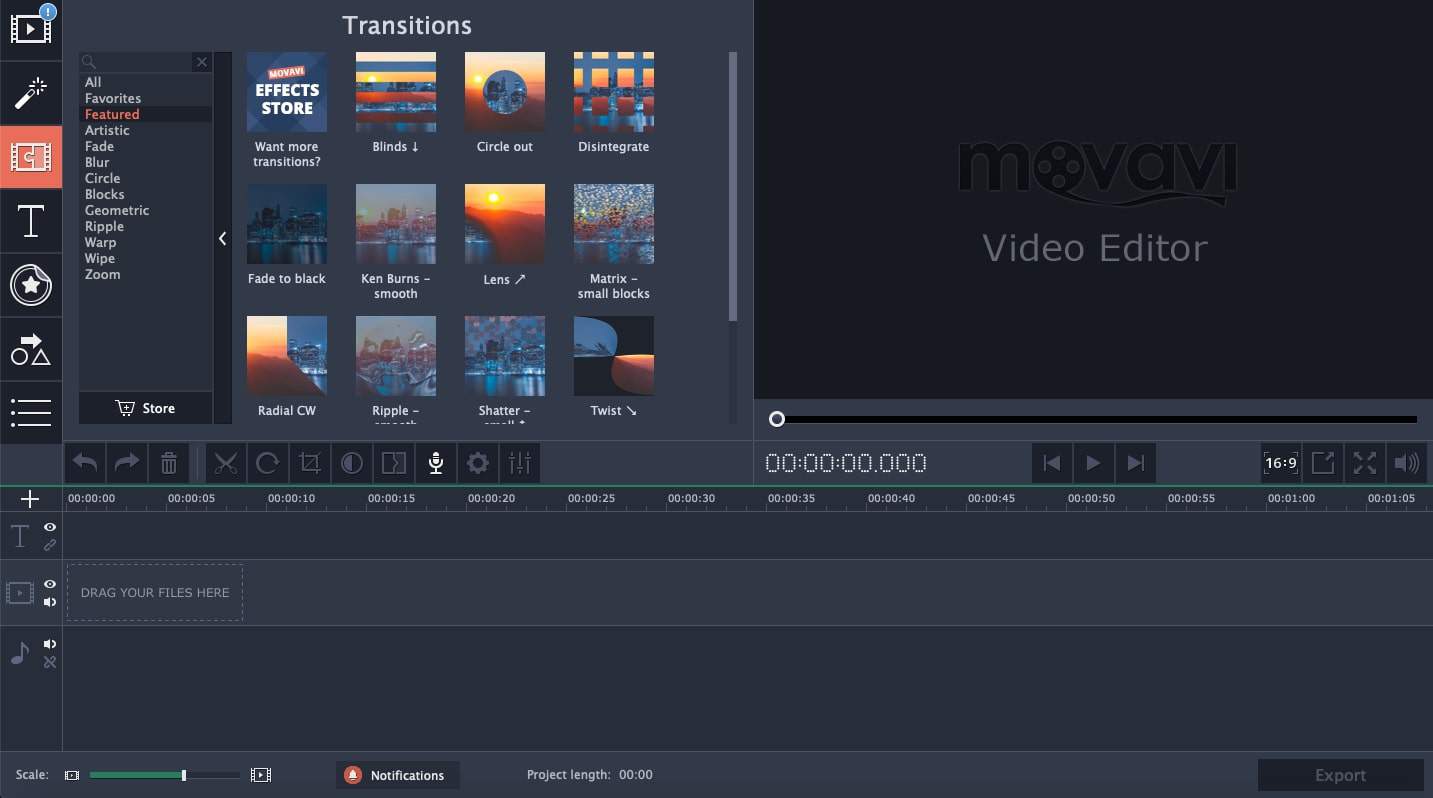 video editor software without watermark for mac